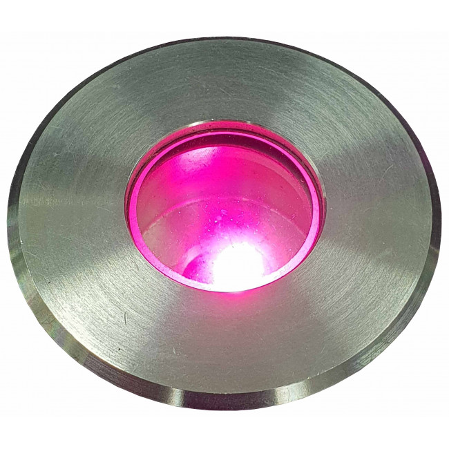 Fiber Optic Stainless Steel Paver Fittings | Round