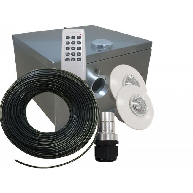 Pool Wall Fitt Kit 2 White 800x600