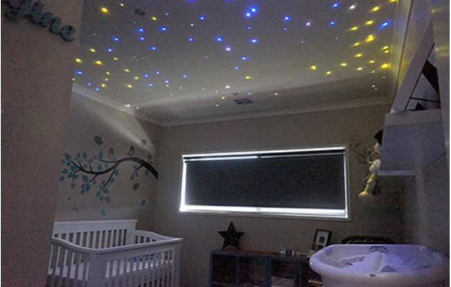 White StarEFX DIY star ceiling