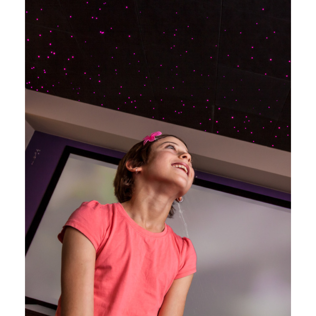 Child Underneath Stars sensroy lighting