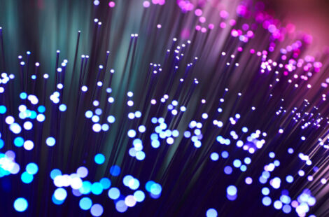 Glowing Fiber Optic colored lights Arts