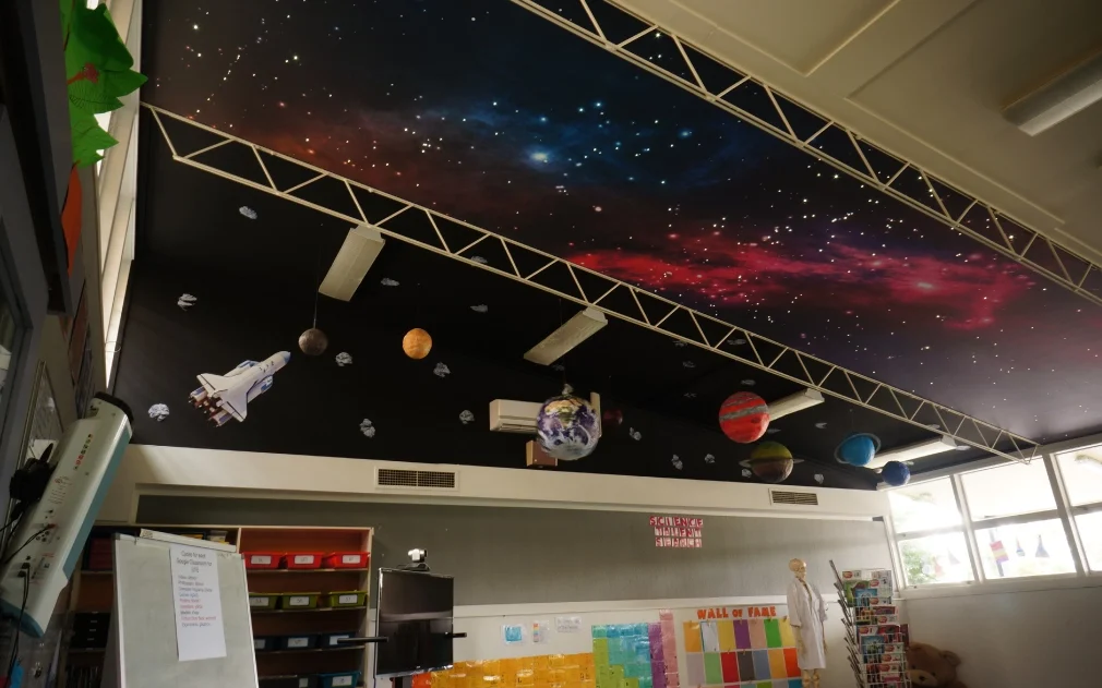 School Science Lab sensory lighting