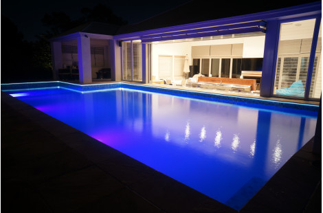 pool strip lights