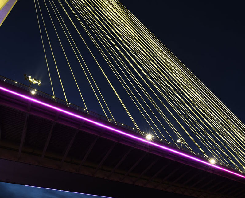 Bridge Fiber Optic Linear Lighting