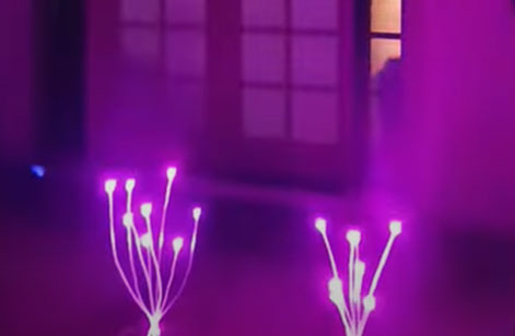 Glow Plants And Water Misters Lighting
