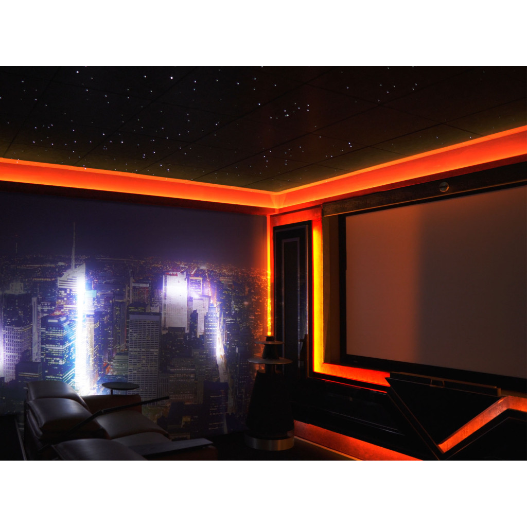 Red Room Colored Lights