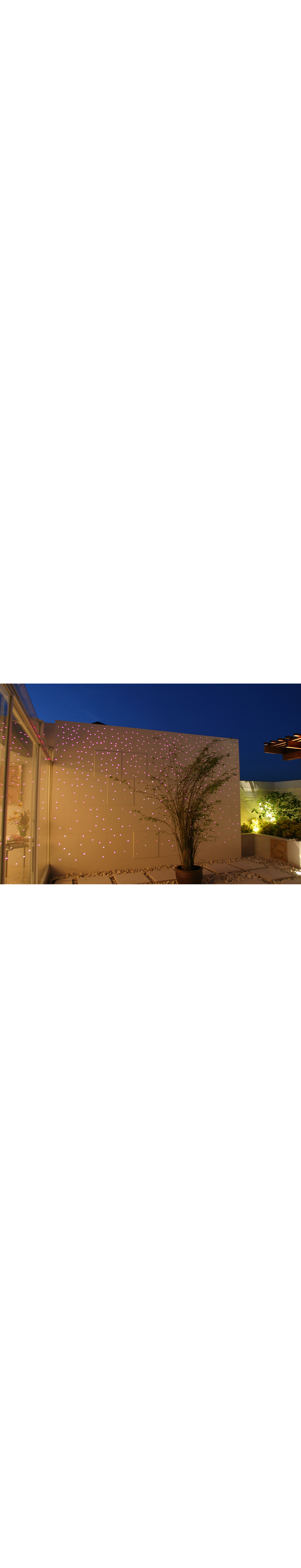 Decorative Light In Terrace Wall (02)