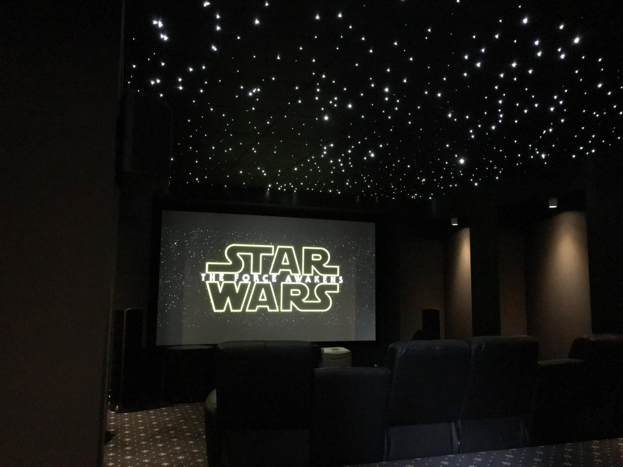 star wars cinema lights, home theatre starlight ceiling
